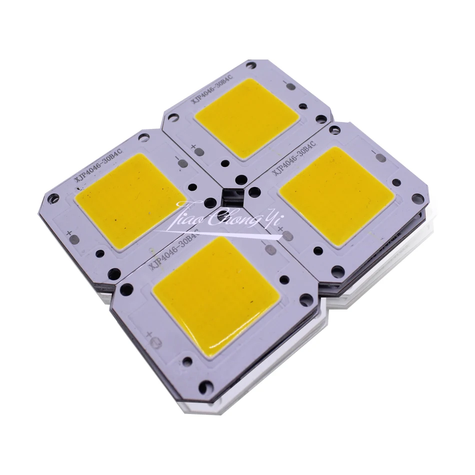 100W 40x46mm COB LED Chip  White Warm White 100LM/W LED Chip Source for Flood Light DC30-40V DC12V