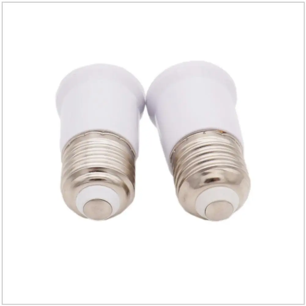E27 to E27 65mm Extend Socket Base Lamp Holder Converter Light Bulb Cap Conversion Adapter