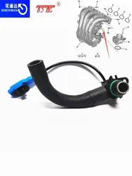 Intake manifold exhaust valve For Citroen C5 For Peugeot 508 2.3 displacement EW12J4 engine Waste gas pot connecting valve