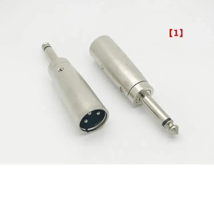 3Pin XLR Female To 6.35mm Male Mono Jack Lead Adapter Microphone 3pin XLR male to RCA female Leader Adapter Nickel Plated