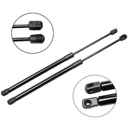 1 Pair for BMW 7 Series E65 E66 E67 Saloon Sedan Lift Supports Struts Prop Rod Shocks Front Hood Bonnet Carbon Fiber Gas Springs