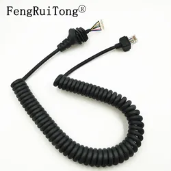 Replacement 8 Pin HM-152 Mic HM152 154 Microphone Cable For ICOM IC-2820H IC2825E IC2200 IC3600 F221 F520 Handheld Ridao Speak
