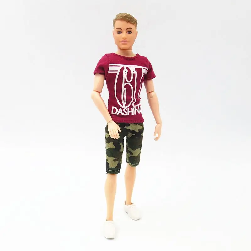 Dolls Kids Toys 14 Joints Male Toys 12 Inch Figures Mini Clothes Shoes For Barbie Boy Friend Ken DIY Girls Game Birthday Present