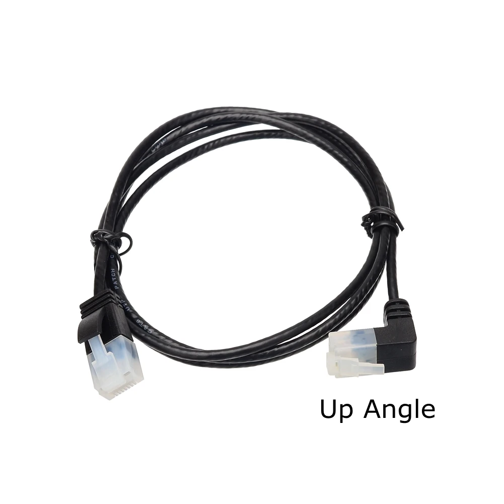 Cat6 Ethernet Cable RJ45 Right Angle UTP Network Cable Patch Cord 90 Degree Cat6a Ultra Slim Lan Short Cables 0.25M 1M 2M 3M 5M