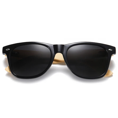 Imagen 2 del producto Gafas de sol de madera GM para hombre y mujer, gafas de sol de bambú, gafas de viaje para hombre y mujer, gafas de sol Vintage con patillas de madera 7061DY