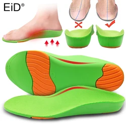 EiD Kid Kind Orthesen Einlegesohlen Professionelle Arch Unterstützung Flache Füße Cubitus Varus XO Bein Plantillas Pad Für Sport Schuhe Einsätze