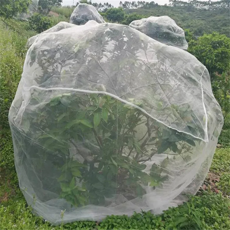 Biała siatka przeciw insektom i wyposażeniem ochronnym siatka ogrodnicza pyłoszczelna siatka zapobiegający owadom netto sieć na owady truskawek