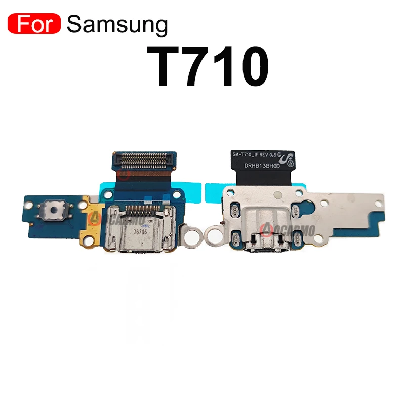 1Pcs For Samsung Galaxy T710 T713 T715 T719 T719C T500 T505 USB Charging Port Dock Charger Plug Flex Cable Repair Part