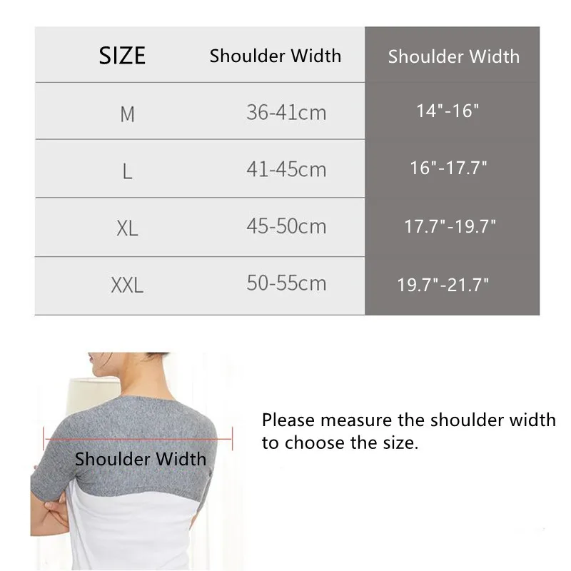 Breathable Arm Cuff Sleeve Back Correction Shoulder Support Wrap Warmer Comfortable Shoulder Body Shaping Protector Women Men