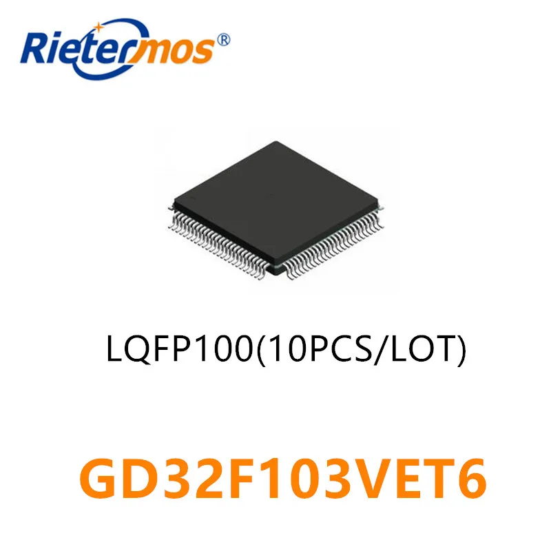 10PCS  GD32F103VET6  LQFP100 ORIGINAL
