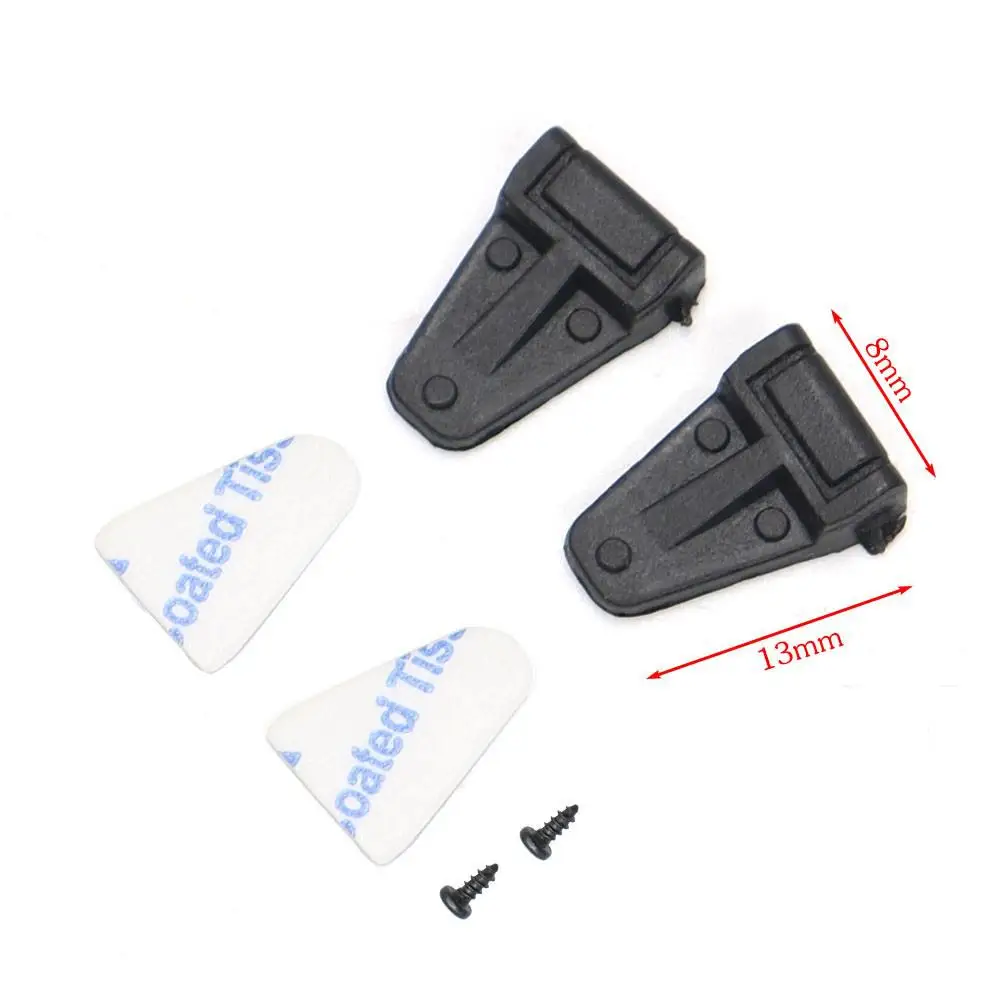 Abs Kunststoff Türscharnier/Türgriff/Motorscharnier/Kraftstofftank Port/Lufteinlass Geeignet für 1/10 Rc Autoteile Traxxas Trx4 Axial Scx10