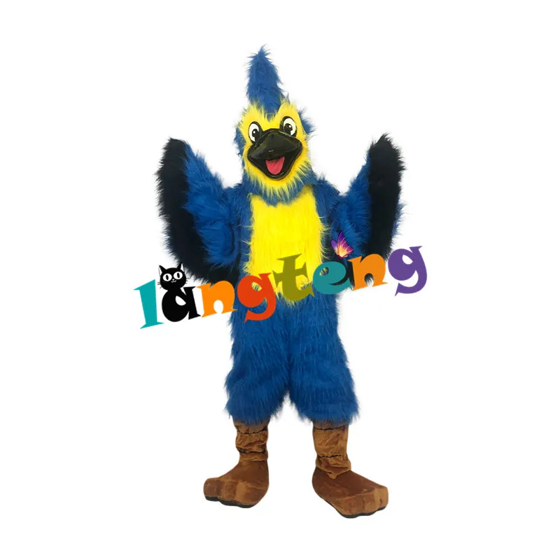 

1023 Professional Custom-made Deluxe Plush Falcon Mascot Costume Adult Size Eagle Mascotte Mascota Carnival Party