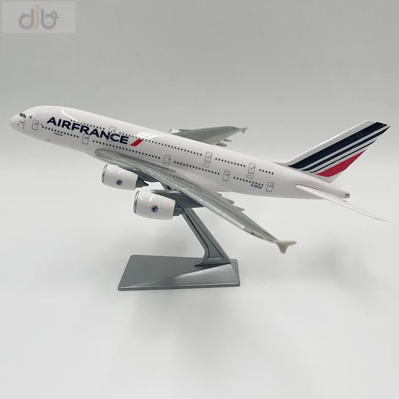 1:250 Resin Aircraft Model Toy Airbus 30cm A380 Air France For Collection