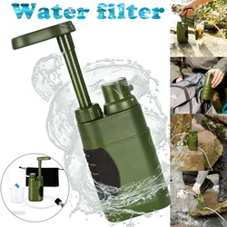 Outdoor Portable Water Filter Safety Emergency Water Purifier Emergency Survival Tools Mini Water Filter Camping Supplies