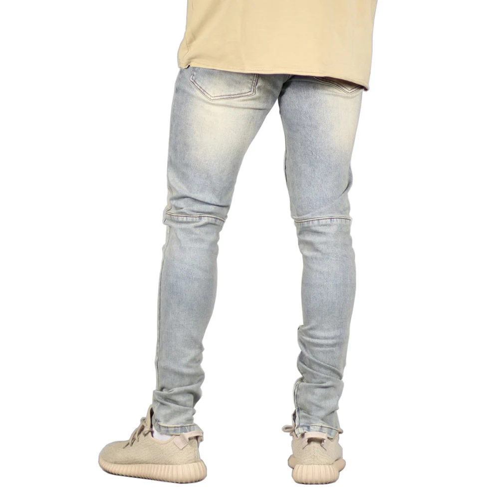 Men Jeans Fashion Design Stretch Skinny Jeans Y2101