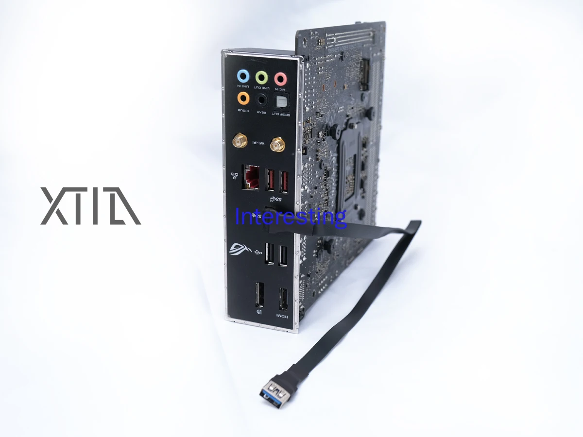 [USB3.0 Elbow Extension Cable] Xproto Series Universal Elbow Extension Cable Top Hidden Line Finishing