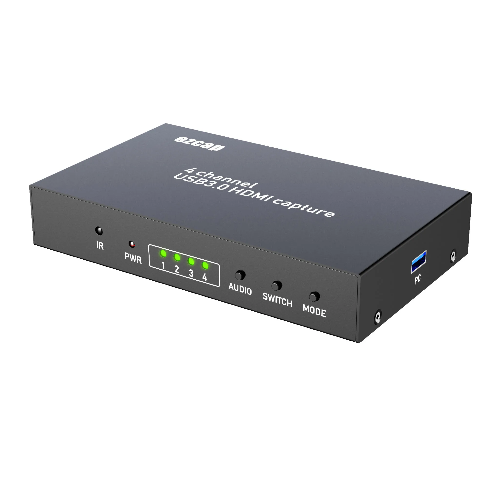 ezcap264 4CH HDMI to USB3.0 UVC Video Capture with HDMI Switch Function Livestreaming OBS STUDIO Windows Mac Linux