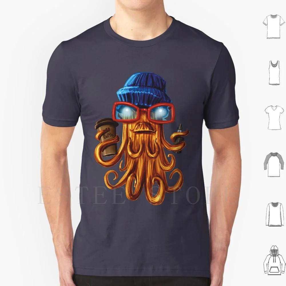 Boroda T Shirt DIY Big Size 100% Cotton Hipster Beard Coffe Glasses