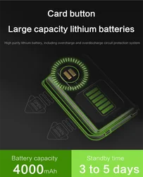 Ksun-Two-Way Radio Battery, M6 Battery, 4000mAh, Accessories