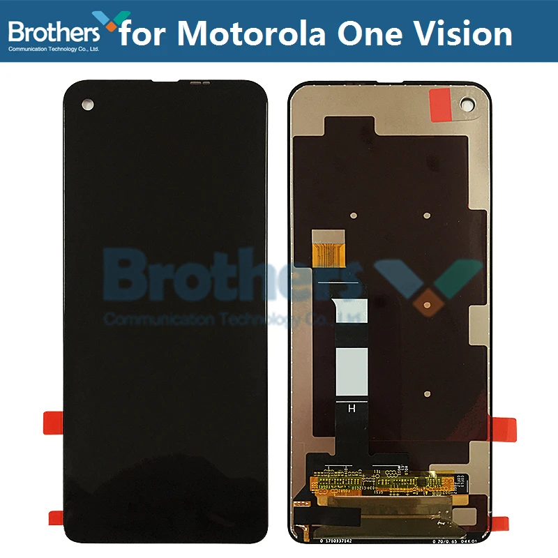 For Motorola One Vision LCD Display Touch Screen Digitizer for Motorola P50 LCD Assembly LCD Screen Phone Replacement Test Work