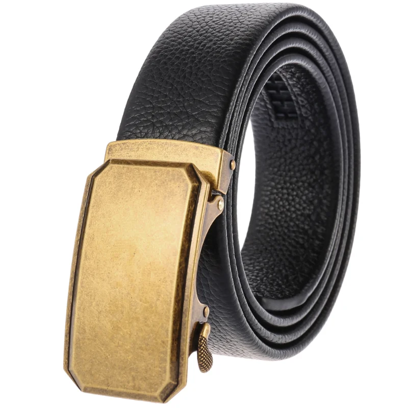 

New Famous Brand Belt Men Top Quality Genuine Luxury Leather Belts,Strap Male Metal Automatic Buckle Designer Belt LY136-22057-5