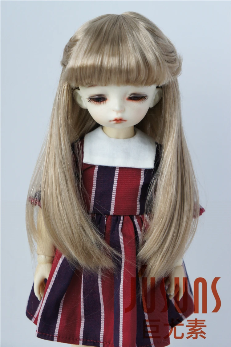 

JD088 1/6 1/4 1/3 YOSD MSD SD Doll Wigs Long Straight Wig Synthetic Mohair Hair 6-7inch 7-8inch 8-9inch Doll Accessories