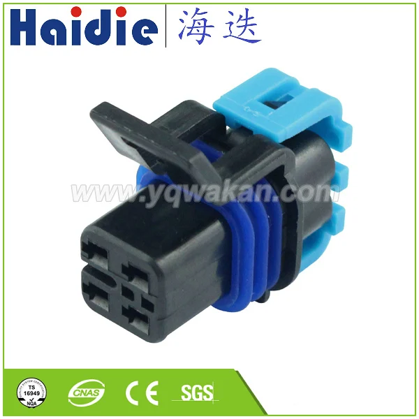 

Free shipping 5sets4pin Auto Electronic fuel pump Laojun Yue electric gasoline pump into a wire harness connector 12160482