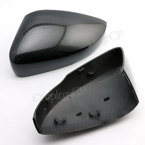 Imagen 2 del producto Cubierta de espejo retrovisor lateral para coche, embellecedor para VW Golf 6 Golf 5 Golf 7 CC POLO Scirocco Bora Jetta Beetle Passat Sagitar, 2 unidades