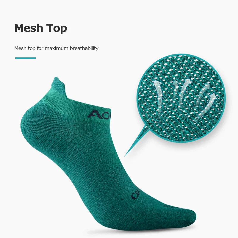 Toe Socks 2020 New CoolMax Run Lightweight No-show Blister prevention Five Fingers Running Basketball Pilates Yoga Socks Men