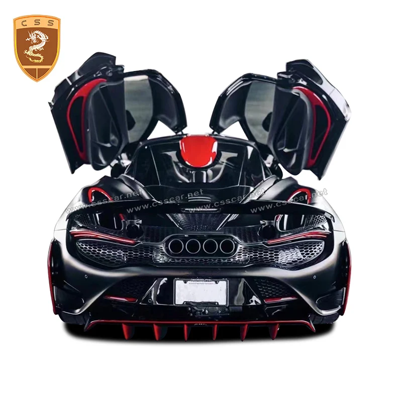 CSSCAR Factory Supply Real Carbon Fiber Mclaren 720s Body Kits High Quality 765 Style Half Carbon Fiber Bodykit Auto Accessories