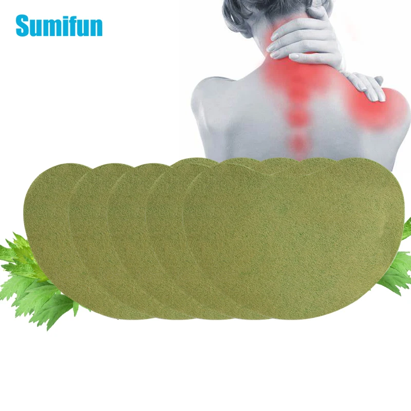 

12pcs Sumifun Cervical Patch Pain Plaster Relaxing Natural Wormwood Rheumatic Arthritis Plaster Neck Shoulder Massage C2196