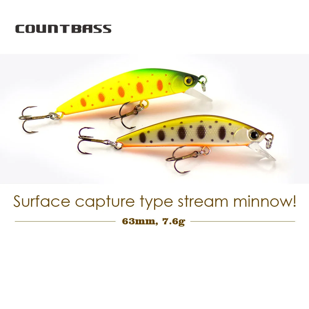 COUNTBASS Wobbler hundido para trucha, lubina y perca - imagen 4
