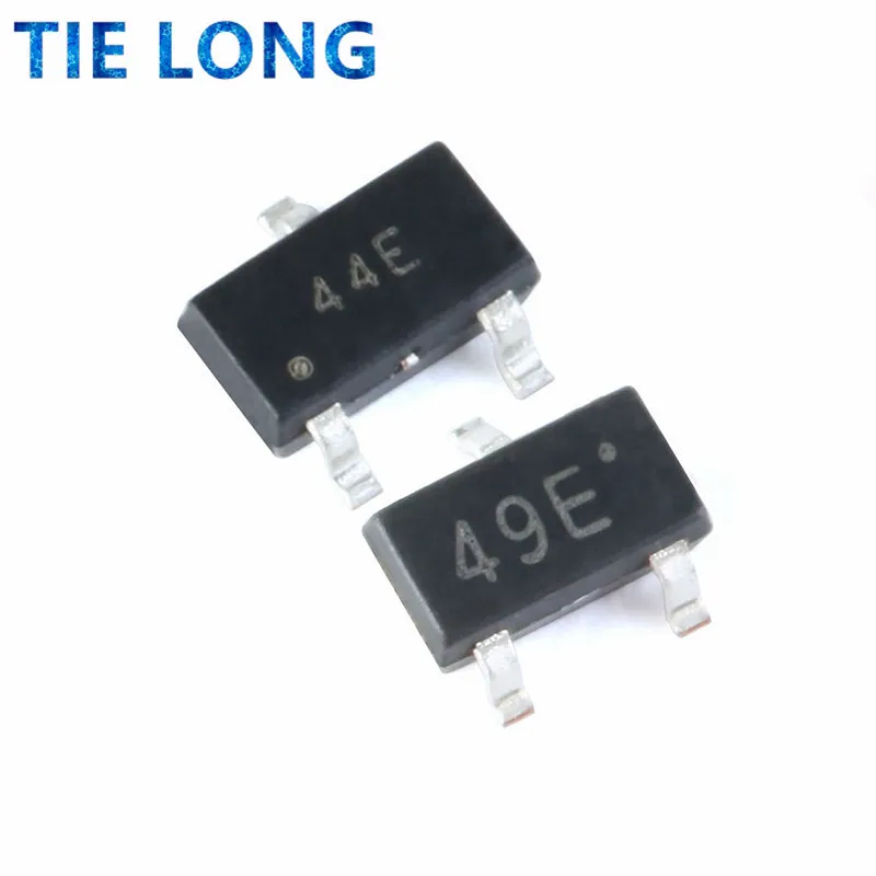 10PCS Sensor Patch 44e 49e SOT-23 3V to 30V Hall Effect Switch