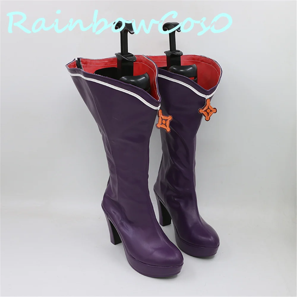 Re Leben in eine andere welt von null Rem Cosplay Schuhe Stiefel Spiel Anime Karneval Party Halloween Chritmas Rainbowcos0 W1998