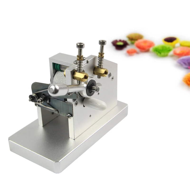 DIY Manual Paper Quilling Machine Paper Art Tassel Machine 3D Handmade Color Paper Cutting Roll Machine Paper Flower Making Tool