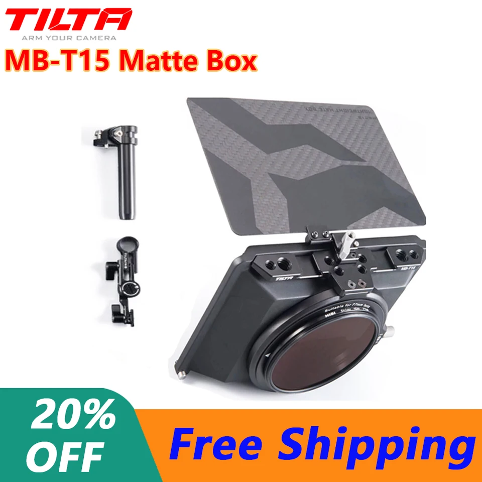 Tilta MB-T15 Mini Matte Box 4*5.65 For DSLR Mirrorless Cameras
