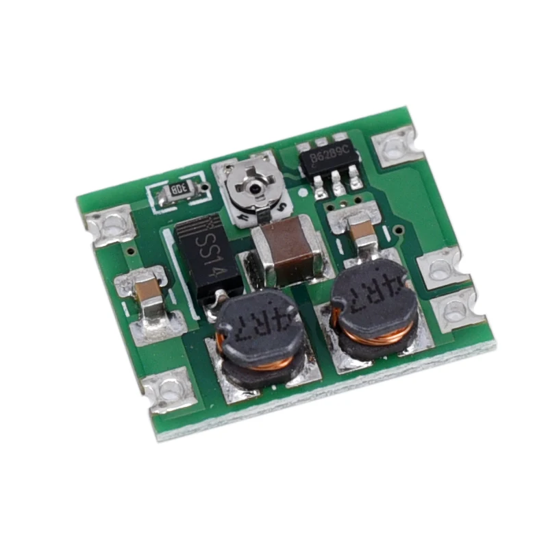 5pcs Miniature Adjustable automatic buck-boost module DC3-15V to1-15V  1.5V 3.3V 5V 6V 9V max 5W Voltage regulator chip