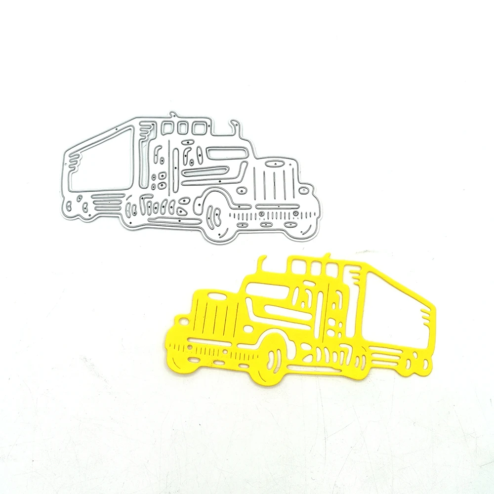 

Julyarts Truck Metal Die Cuts Stencil Scrapbooking Cutting Dies 2021 For Home Decor Paper Cutter Card Making