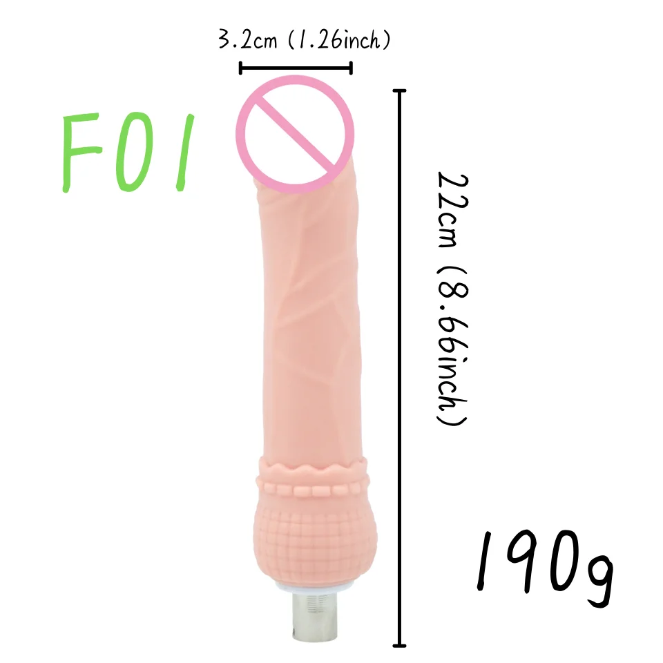 28 Types Sex Machine Attachments Dildos Attachment For 3XLR Machine With Big Dildo 3 Prong Black/Flesh Color Big Bendable Penis