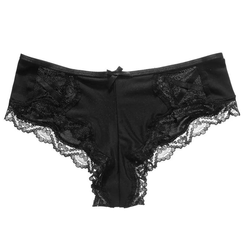 Sexy lace breathable lady low-waisted triangle panties cross-border foreign trade manufacturers direct sales wholesale