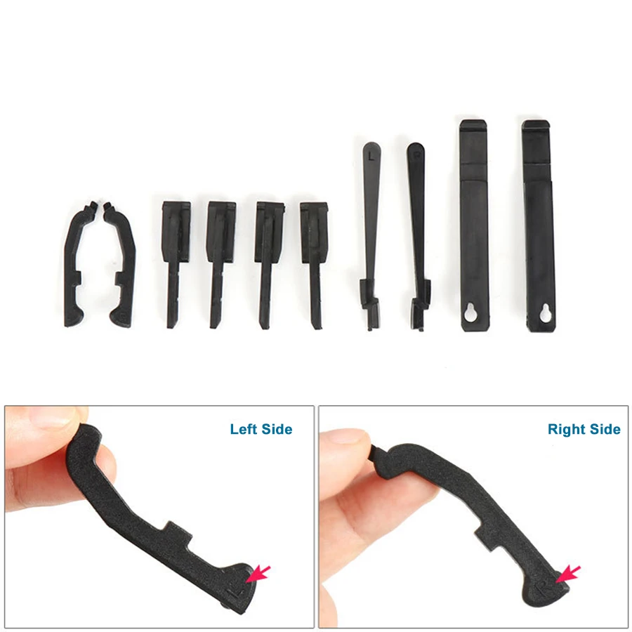 Sunroof Sun Visor Bracket Clip Repair Kit For BMW X5 E70 F15 54107198762 Left Right Auto Accessories