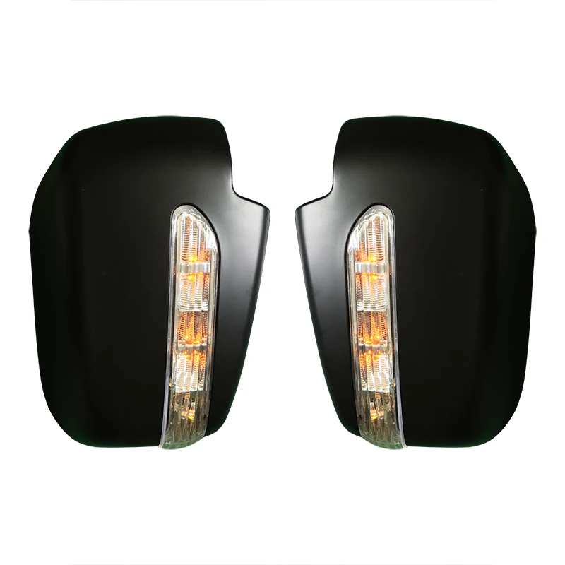 LED REAR MIRROR COVER WITH TURN SIGNAL LIGHTS SIDE MIRROR LIGHTS COVERS FIT FOR MITUBISHI TRITON L200 2008-2014 PICKUP CAR PARTS