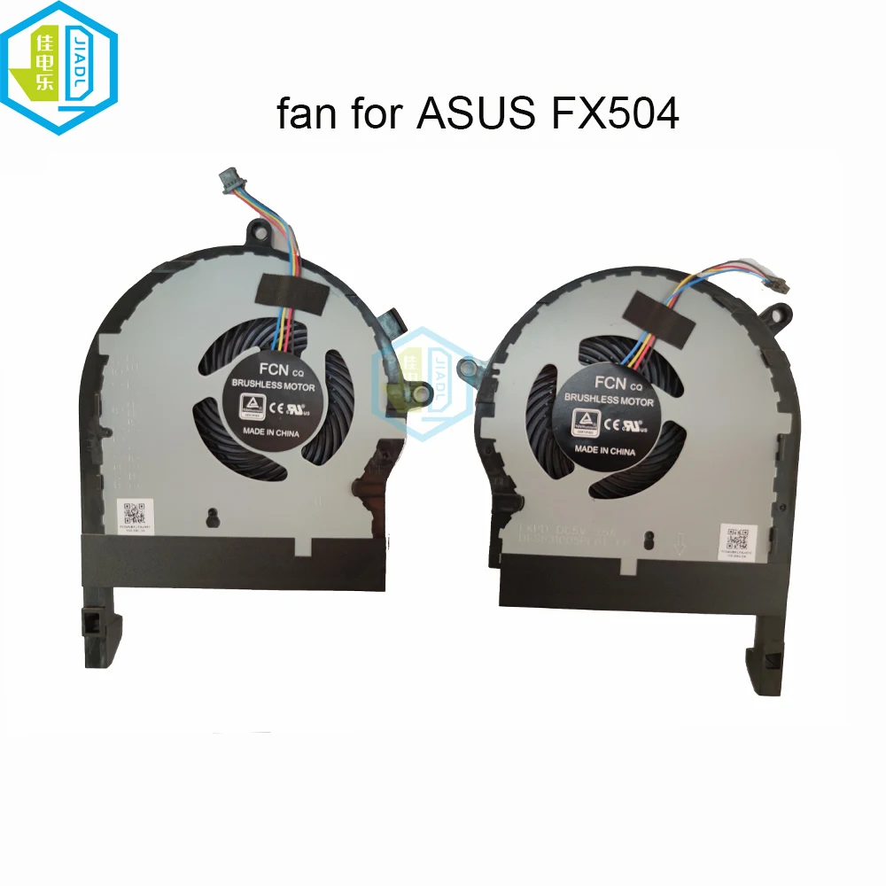 

FX504 PC Computer Cooling fans CPU VGA graphics card fan 13NR00J0P02011 01021 for ASUS TUF Gaming FX504G FX504GE GM GD FX80 ZX80