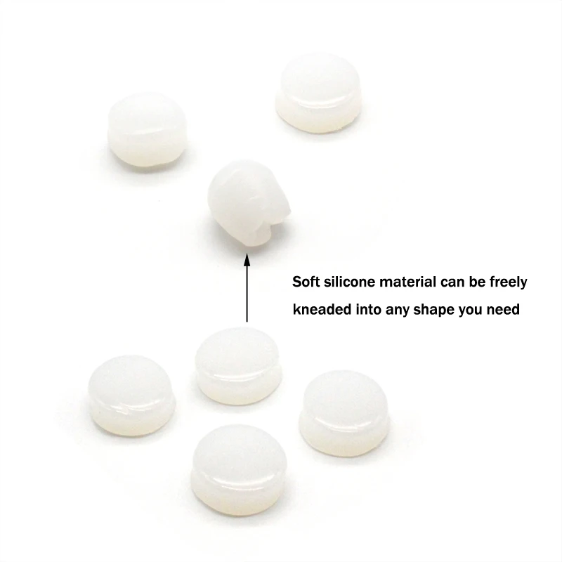 6Pcs Reusable Anti Noise Silicone Earplugs Aid Sleep Soft Earplugs Waterproof Swimming Earplugs Soundproof Ear Plugs Health Care