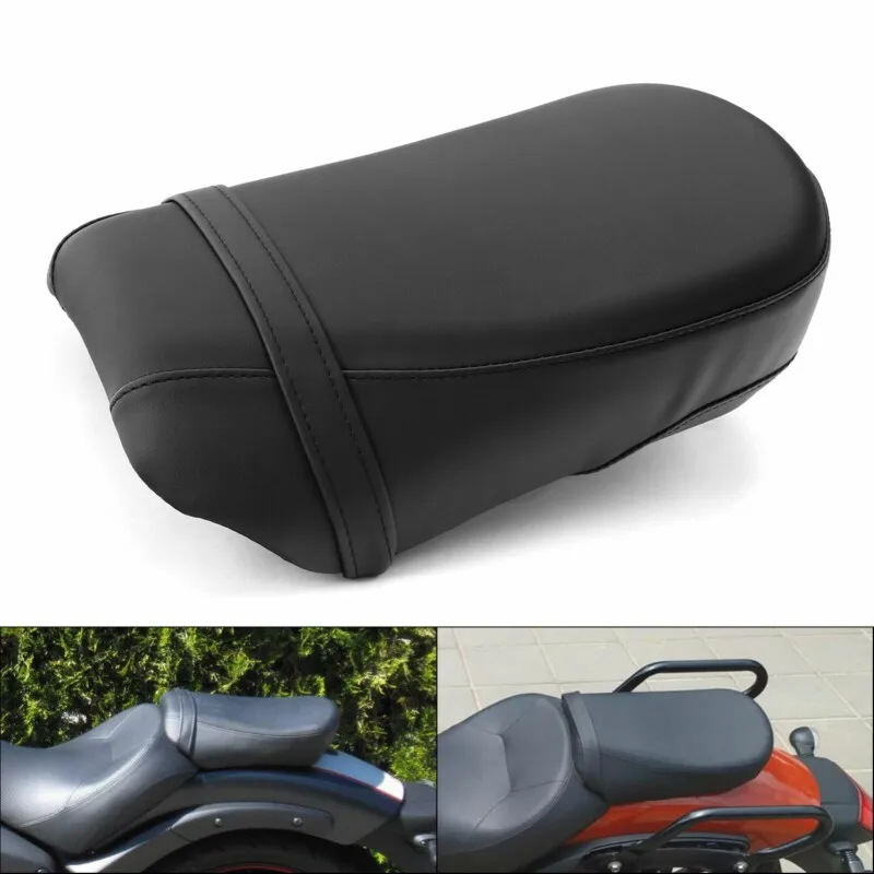 

Motorcycle Rear Passenger Pillion Seat For Kawasaki Vulcan S 650 VN650 2015-2024 2020 2019 Black