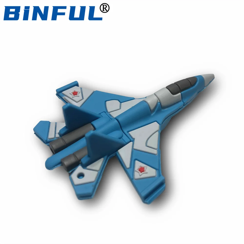 BINFUL Aircraft Usb Flash Drive Plane Pendrive 256GB 4G 8GB 16GB 32G 64GB128GB USB Flash Drive Memory Stick U-Disk Flash Storage