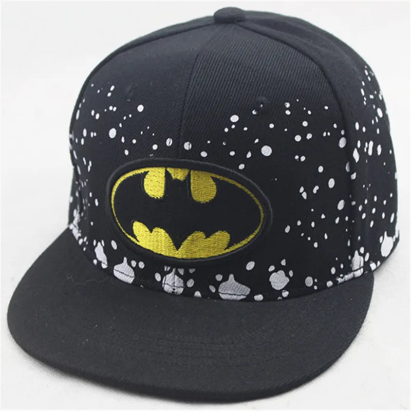 New Fashion Embroidery kids Baseball Cap Snapback Boys Girls Hip Hop Cap Baby Flat Along Sun Hat