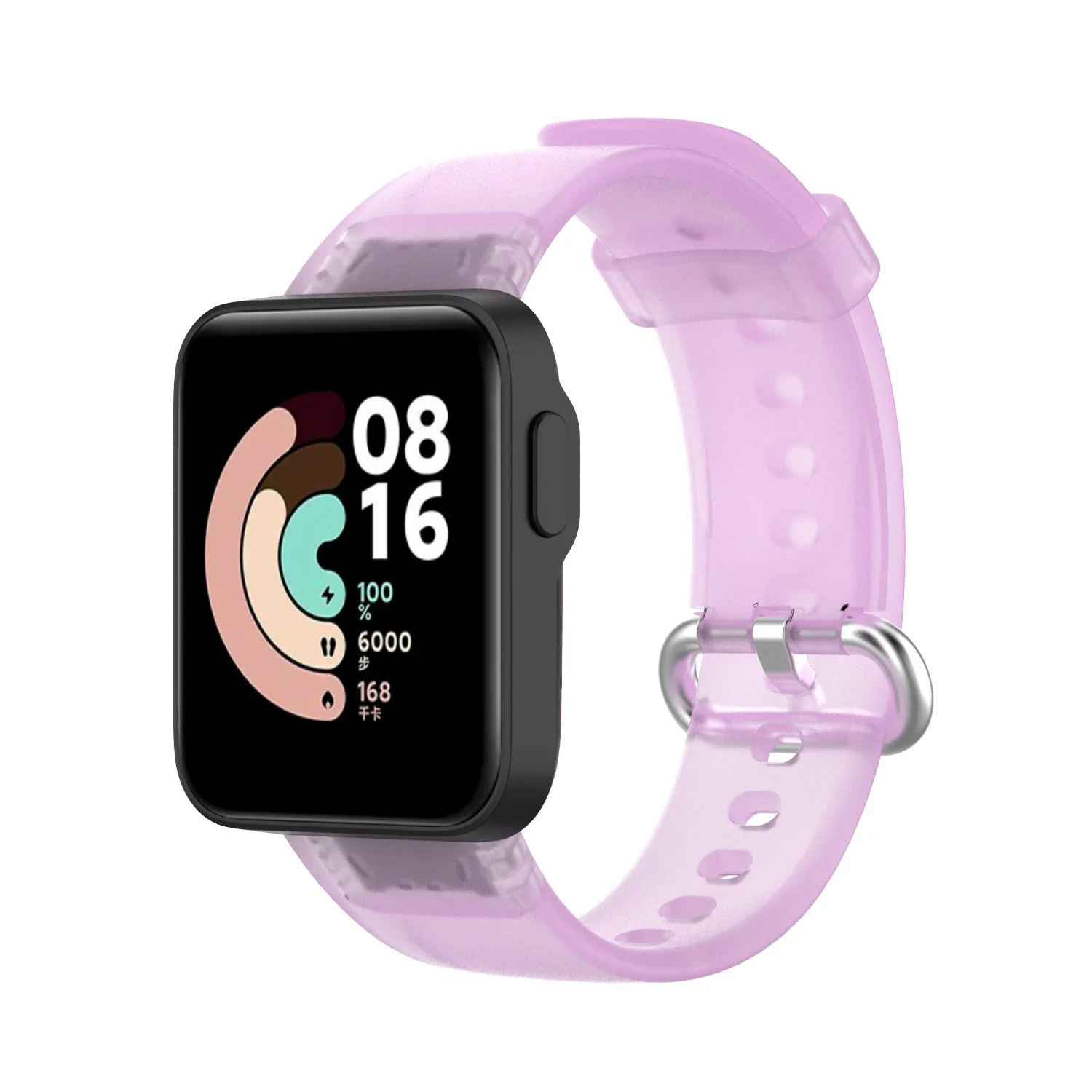 Correa translúcida de TPU para Xiaomi Mi Watch Lite, pulsera para Redmi Watch Band