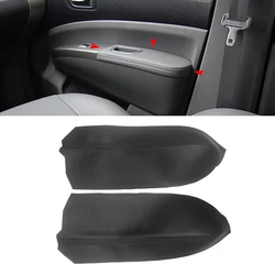 Soft Leather Armrest Cover For Toyota Prius 2004 2005 2006 2007 2008 2009 Interior Door Armrest Panel Skin Cover Sticker Trim