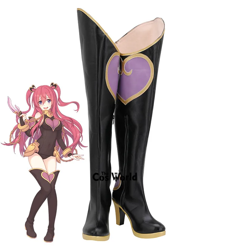 Princess Connect! Re:Dive Tomi Kuka Games Anime Customize Cosplay High Heels Shoes Boots